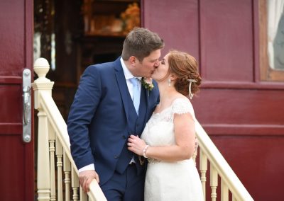 Wedding photography at Preston Court in Canterbury - bride & groom